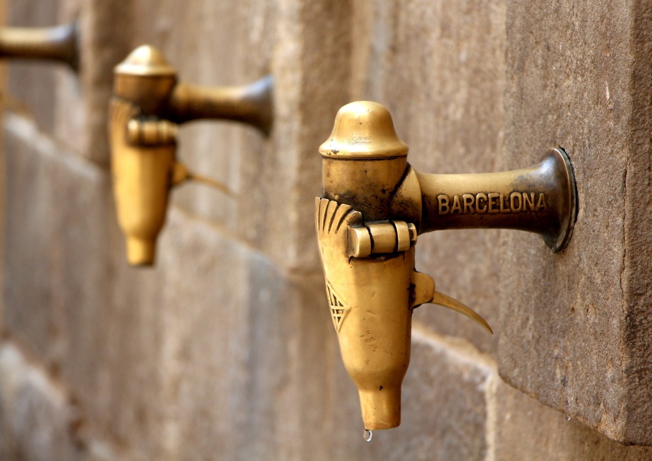 Water  faucet in Barcelona